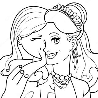 Barbie Stacie Coloring Pages