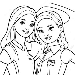 Barbie Stacie Adventure Coloring Page 65993-53053