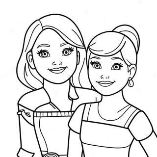 Barbie Stacie Adventure Coloring Page 65993-53055