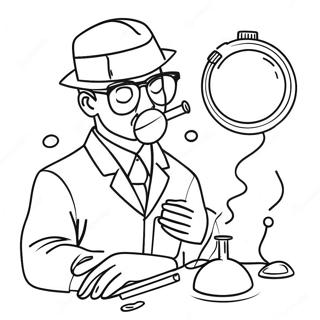 Forensic Science Coloring Pages