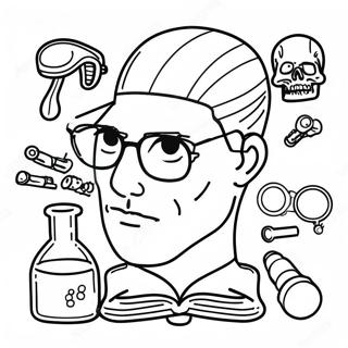 Forensic Science Coloring Page 66002-53051