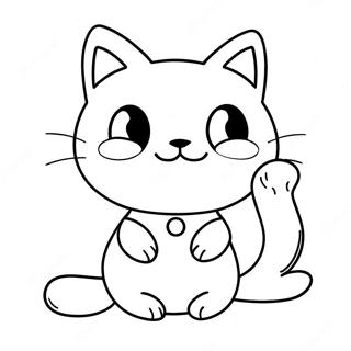 Chococat Coloring Page 6601-5434