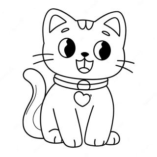 Chococat Coloring Page 6601-5436