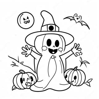 Spooky Month Coloring Page 66022-53071