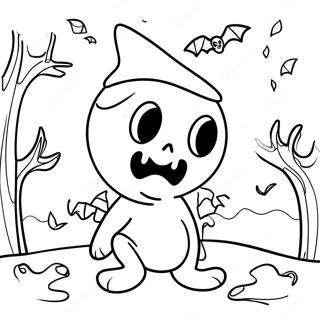 Spooky Month Coloring Page 66022-53072