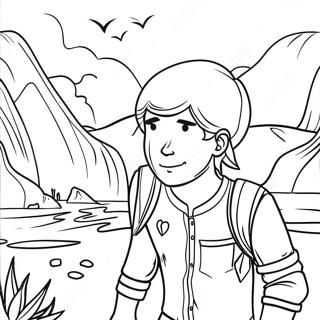 Uncharted Adventure Coloring Page 66042-53092