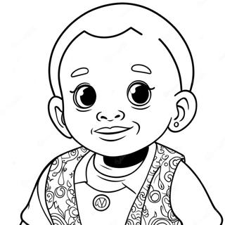 Little Bill Coloring Page 66052-53096