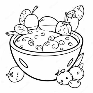 Cereal Coloring Pages