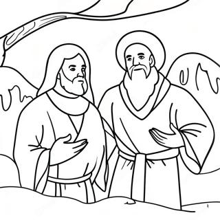 Elijah And Elisha Coloring Page 66092-53123