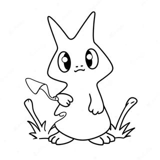 Mimikyu Coloring Page 66112-53144