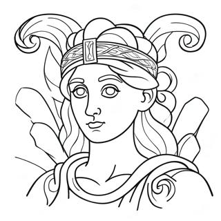 Greek Gods Coloring Page 6611-5439