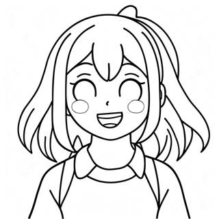 Uraraka Coloring Page 66142-53168