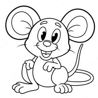 Jerry Mouse Coloring Page 66172-53194