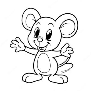 Jerry Mouse Coloring Page 66172-53195