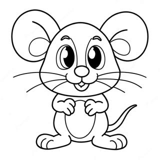 Jerry Mouse Coloring Page 66172-53196