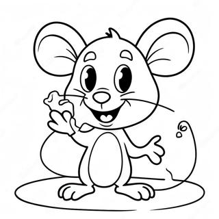 Jerry Mouse Coloring Pages