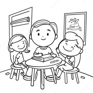 First Day Of Second Grade Coloring Page 66212-53218