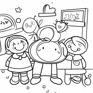 First Day Of Second Grade Coloring Page 66212-53220