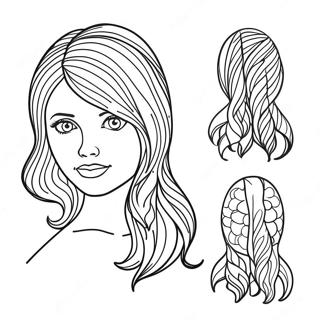 Hair Coloring Page 6621-5446