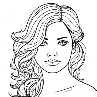 Hair Coloring Page 6621-5447