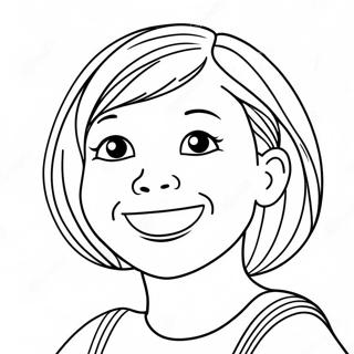 You With A Big Smile Coloring Page 66263-53261