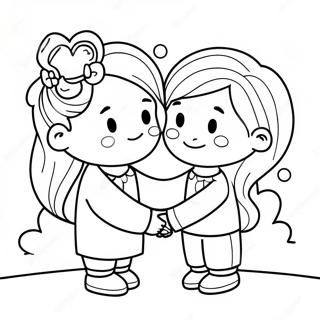 Heartwarming Love God Coloring Page 66273-53270