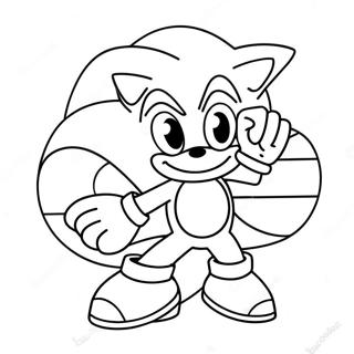 Sonic Valentine Coloring Page 66292-53283