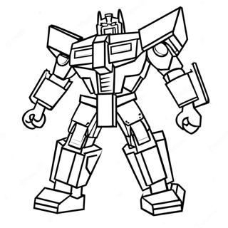 Lego Transformers Coloring Pages