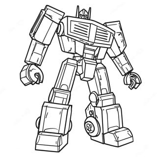 Lego Transformers Coloring Page 66312-53295