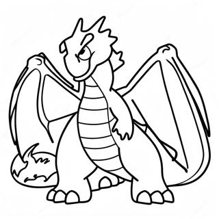 Gigantamax Charizard Coloring Page 6632-5463