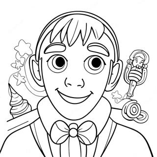 Lazy Town Coloring Page 66332-53314