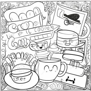 Parts Of Speech Coloring Page 66342-53322