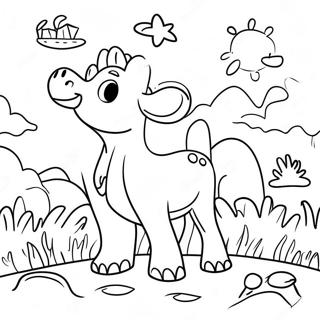 Adjective Adventure Coloring Page 66343-53340