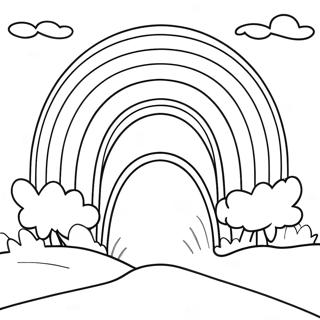 God S Promise Rainbow Coloring Page 66362-53336