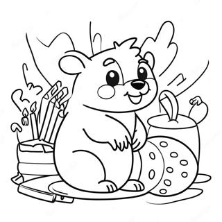 Mole Day Coloring Pages