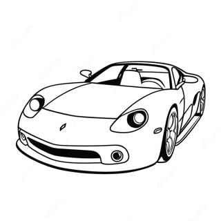 Sleek Sports Cars Coloring Page 66423-53385