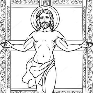 Body Of Christ Coloring Page 66432-53392