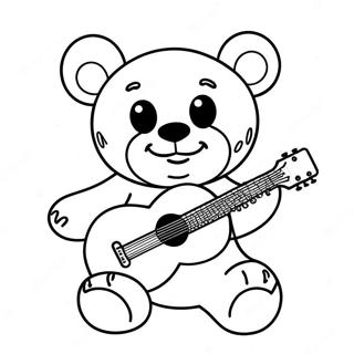 Grateful Dead Bear Coloring Pages