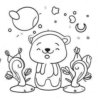 Whimsical Alternative Coloring Page 66493-53445