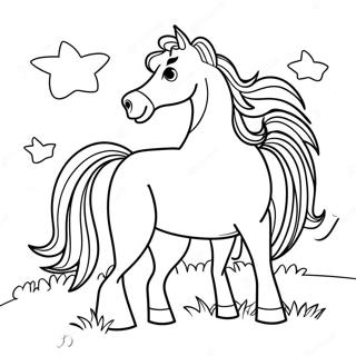 Horse And Dog Coloring Page 66502-53450