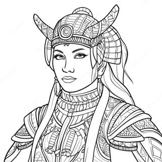 Genya Coloring Pages