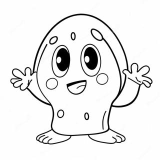 Cute Goo Goo Gaga Character Coloring Page 66563-53497