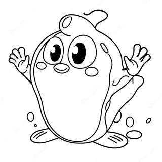 Cute Goo Goo Gaga Character Coloring Page 66563-53499