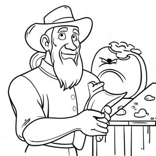 Bartholomew And The Oobleck Coloring Page 66572-53503