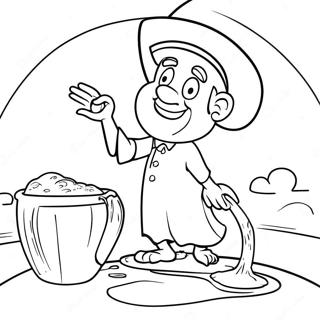 Bartholomew And The Oobleck Coloring Page 66572-53504