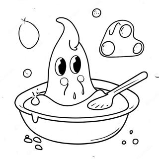 Colorful Oobleck Adventure Coloring Page 66573-53506