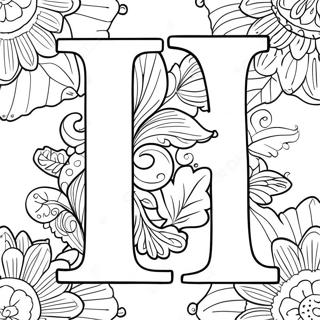 Letter L Coloring Page 66592-53523