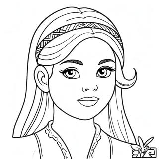 Aria Blaze Coloring Pages