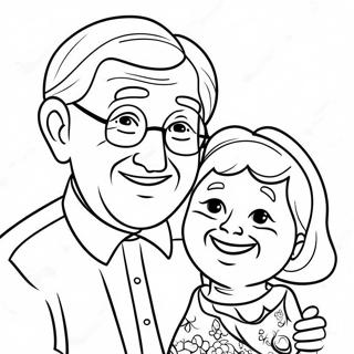 Grandparents Day Coloring Pages