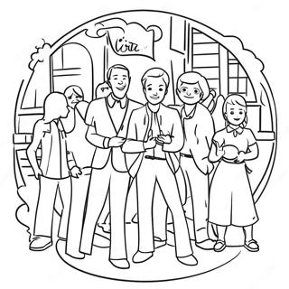 Fun New City Catechism Characters Coloring Page 66643-53558